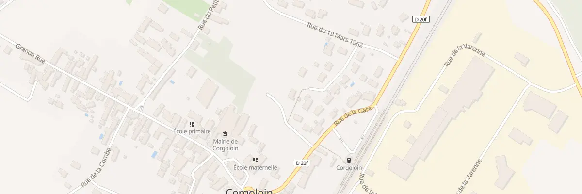 Plan du 16 Rue Claude Delmasse à Corgoloin