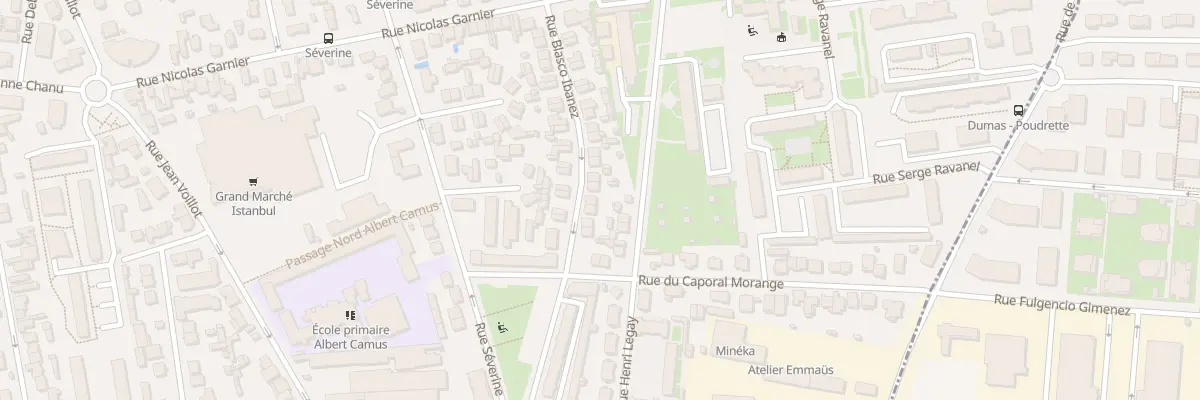 Plan du 33 Rue Blasco Ibanez à Villeurbanne