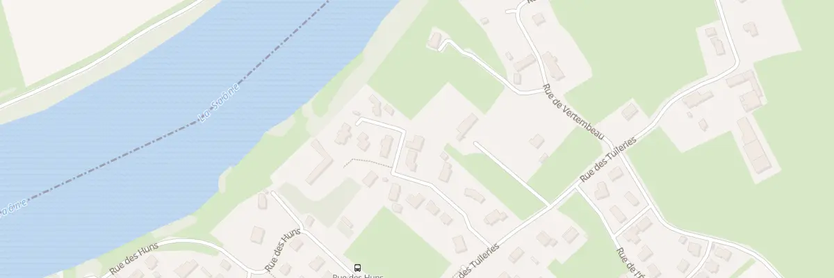 Plan du 8 Rue des Berges de Saône à Châtenoy-en-Bresse