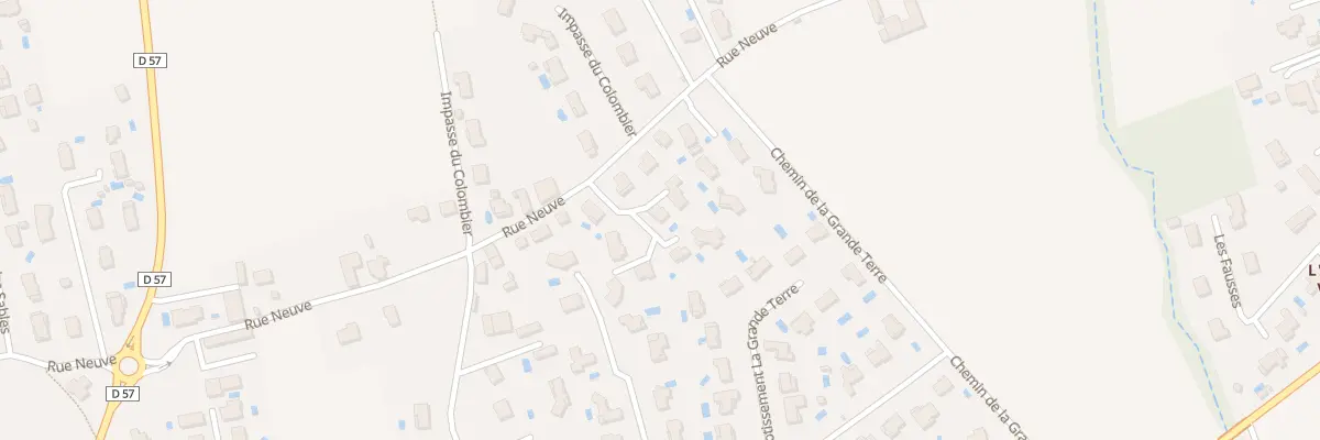 Plan du 374E Rue Neuve à Marennes