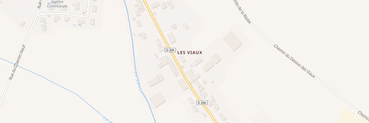 Plan du 11 Rue des Viaux à Ruffey-lès-Beaune