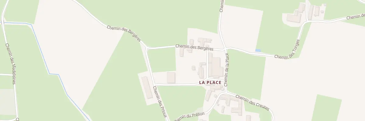 Plan du 5122 La Place à Laiz
