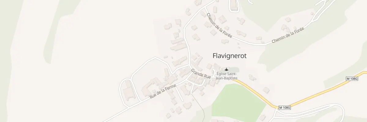 Plan du 18 Grande Rue à Flavignerot