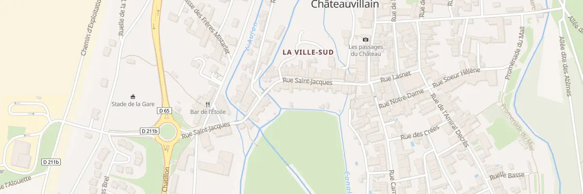 Plan du 27 Rue Saint-Jacques à Châteauvillain