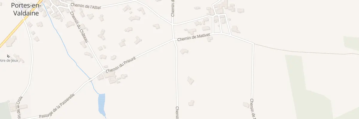 Plan du 10 Chem de Mativet à Portes-en-Valdaine