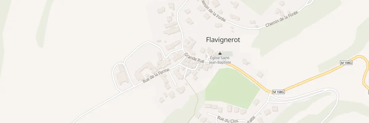 Plan du 1 Rue de la Remise à Flavignerot