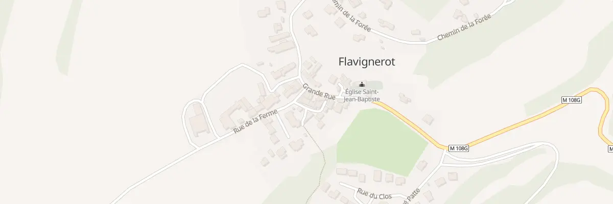 Plan du 3 Rue de la Remise à Flavignerot