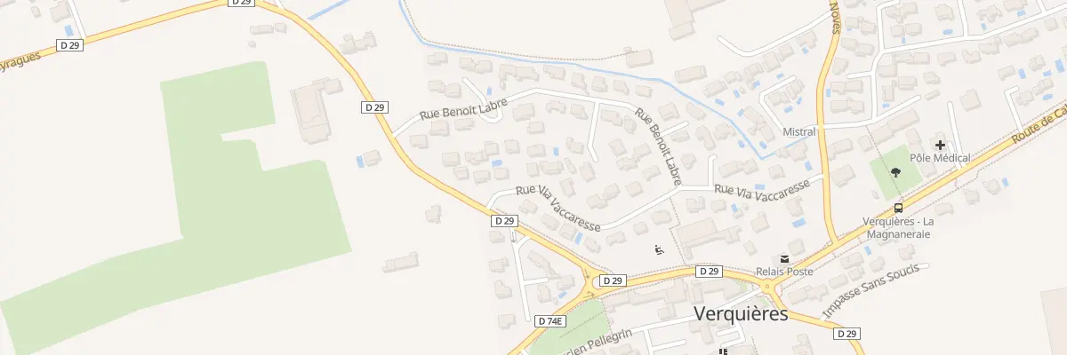 Plan du 3 Lot La Font à Verquières