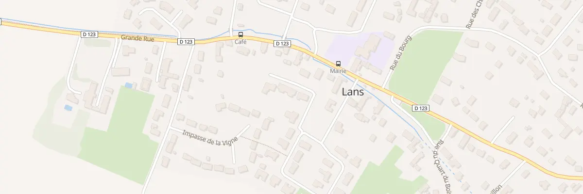 Plan du 29 Rue de la Corvee à Lans