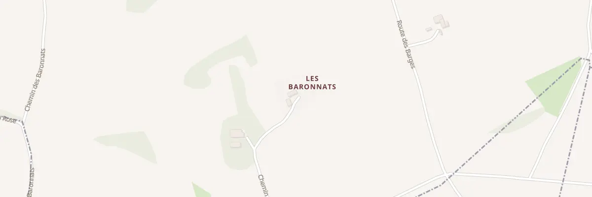 Plan du 275 Che de la Fretilliere à Anneyron