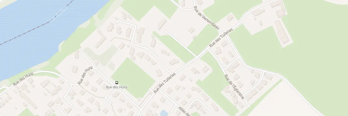 Plan du 47 Rue des Tuileries à Châtenoy-en-Bresse