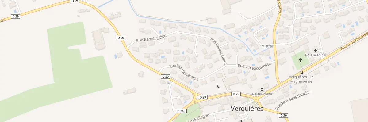 Plan du 4 Lot La Font à Verquières