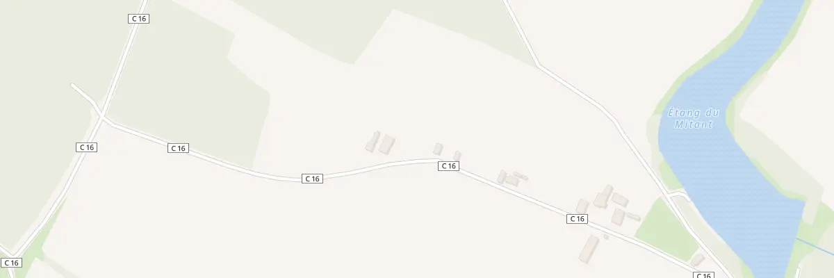 Plan du 116 Che des Gdes Teppes à Gergy