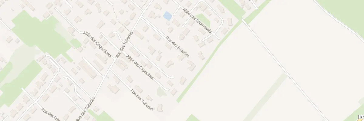 Plan du 28F Rue des Tuileries à Châtenoy-en-Bresse