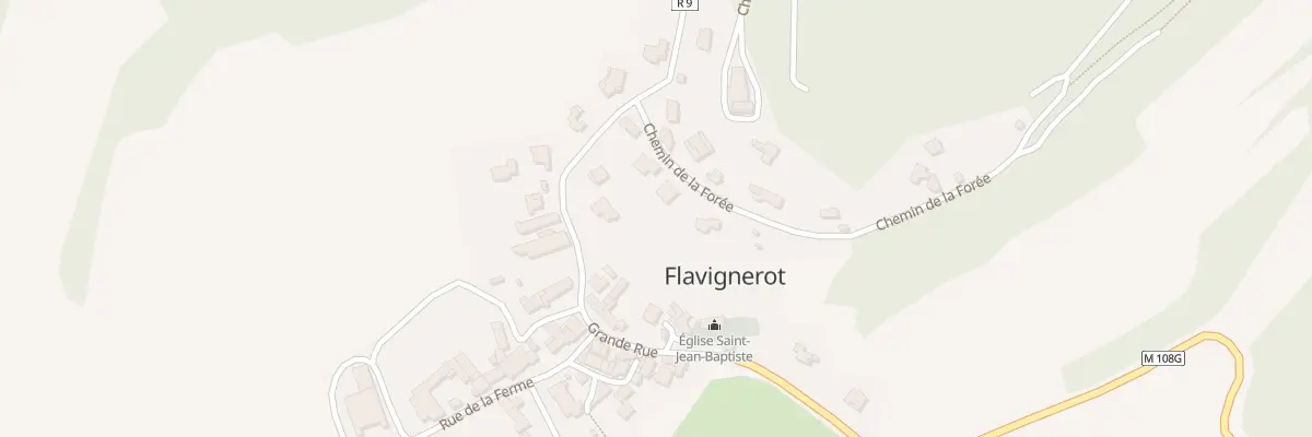 Plan du 4 Che de la Forée à Flavignerot