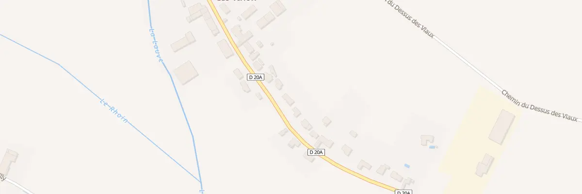 Plan du 25 Rue des Viaux à Ruffey-lès-Beaune
