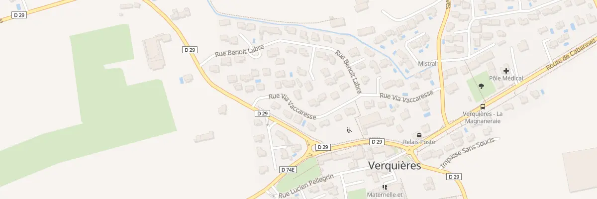 Plan du 5 Lot La Font à Verquières