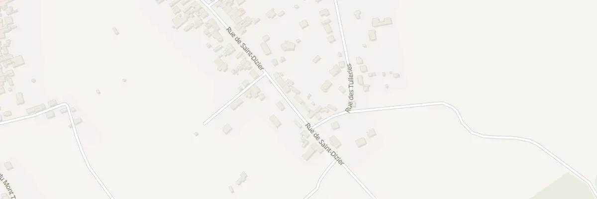 Plan du 121 Rue de Saint Dizier à Sermaize-les-Bains