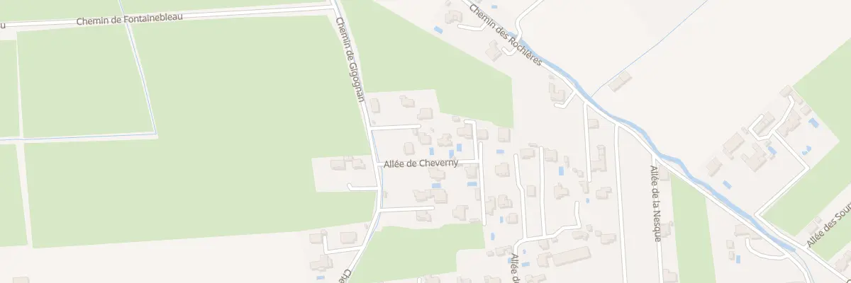 Plan du 53 All de Cheverny à Entraigues-sur-la-Sorgue