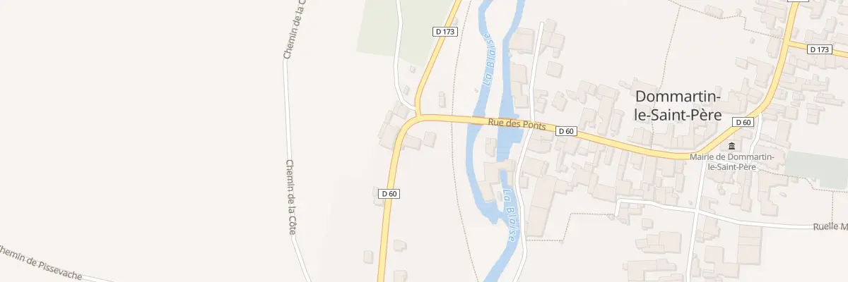 Plan du 29 Rue des Ponts à Dommartin-le-Saint-Père