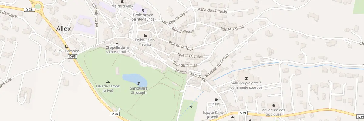 Plan du 7 Rue du tuilier à Allex
