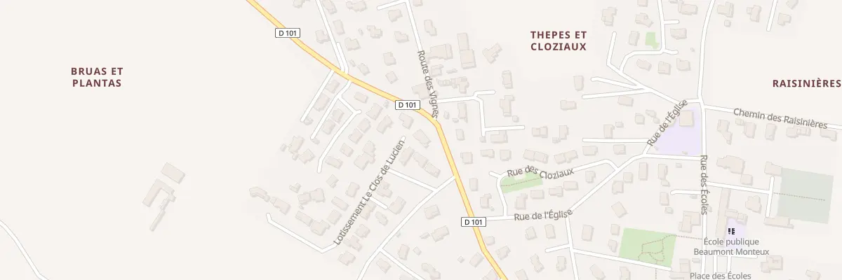 Plan du 7 Lot Le Clos de Lucien à Beaumont-Monteux