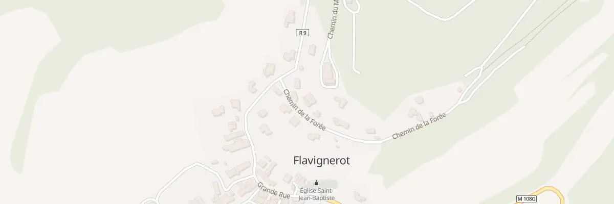 Plan du 3 Che de la Forée à Flavignerot