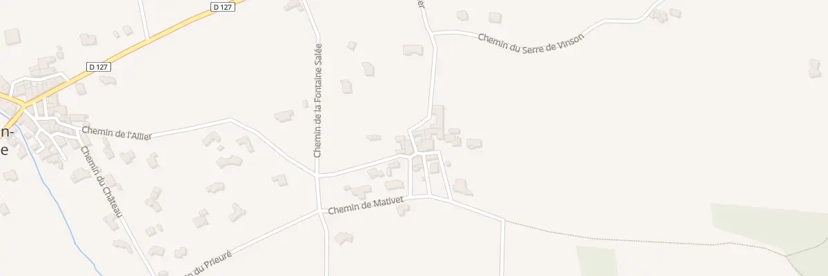 Plan du 470 Chem de l’Allier à Portes-en-Valdaine