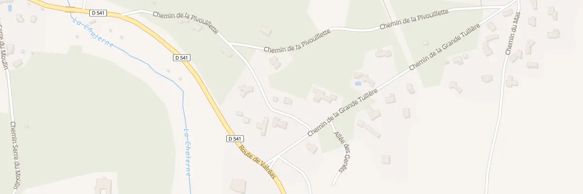 Plan du 5502 Le Mas à Grignan