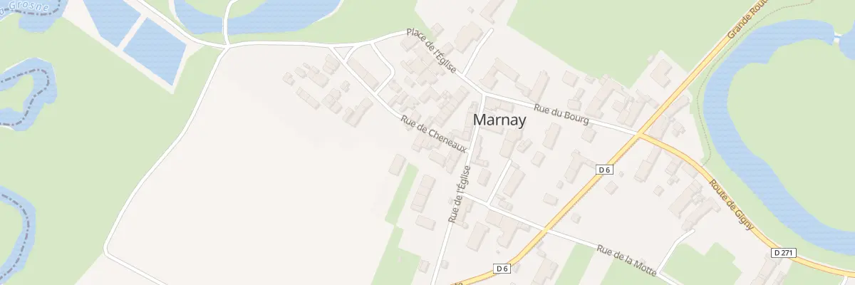 Plan du 3 Rue de Cheneaux à Marnay