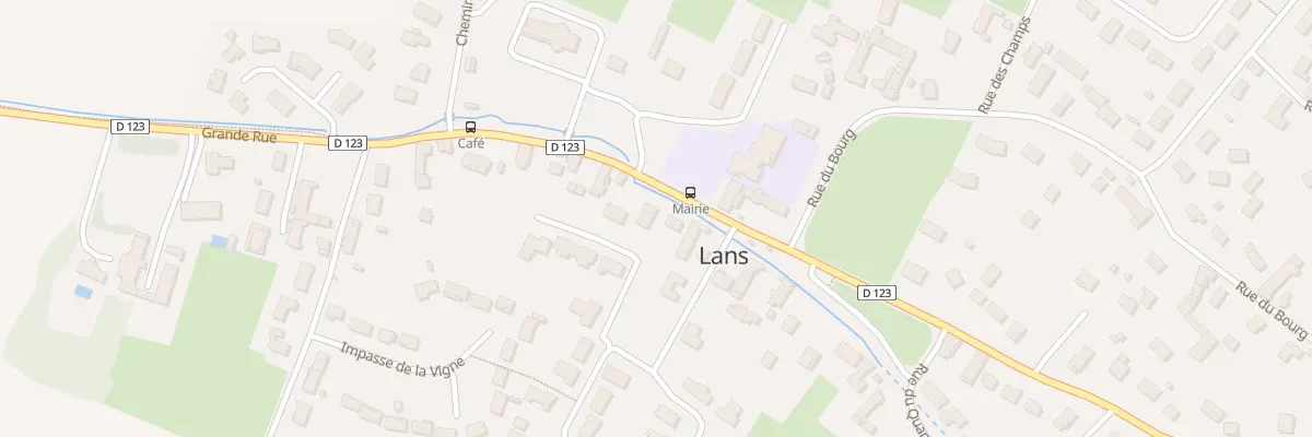 Plan du 26A Gr Gde Rue à Lans
