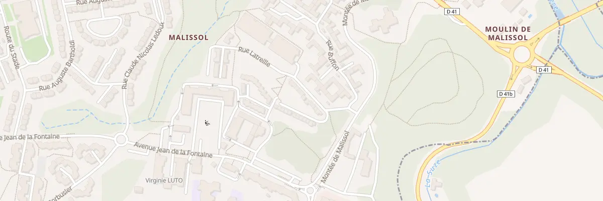 Plan du 1 Rue Blaise Pascal à Vienne