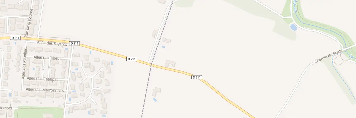 Plan du 352 Rte de Beauvallon à Montéléger