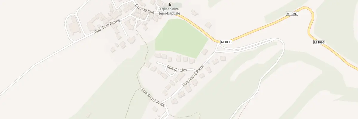 Plan du 6 Rue du Clos à Flavignerot