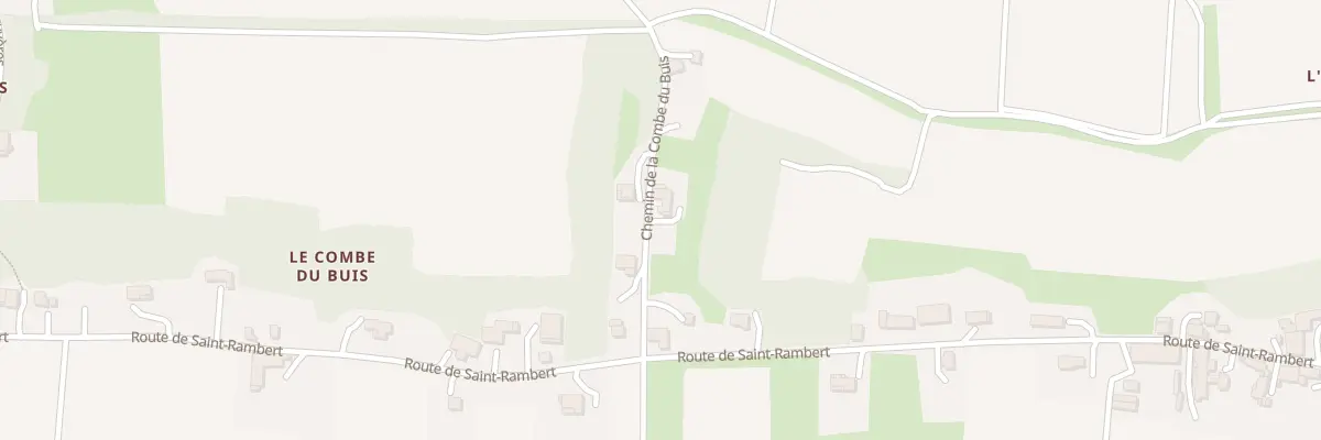Plan du 5154 Les Pierres à Épinouze