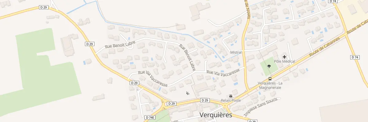 Plan du 29 Lot La Source à Verquières