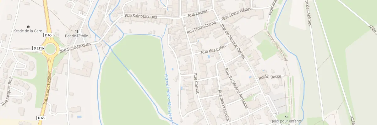 Plan du 20 Rue Carnot à Châteauvillain