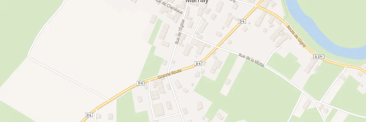 Plan du 17 Rte Grande Route à Marnay