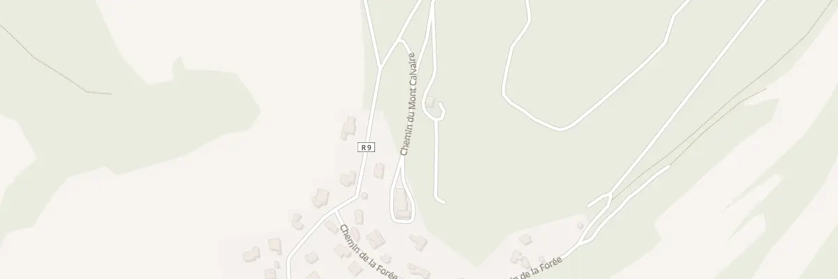 Plan du 2 Che du Mont Calvaire à Flavignerot