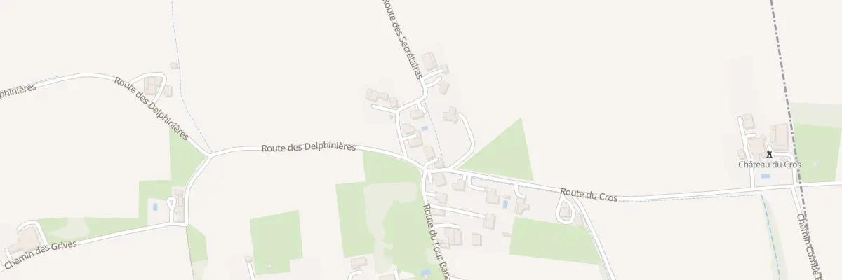 Plan du 935B Les Secretaires à Anneyron