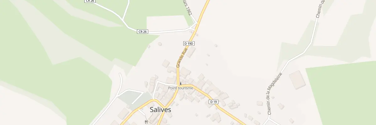 Plan du 9014 Grande Rue à Salives