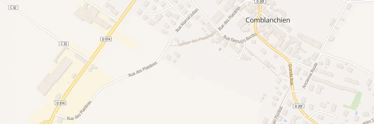 Plan du 9 Rue Marcel Julien à Comblanchien