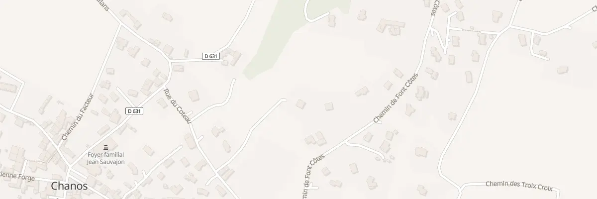 Plan du 4 Rue du Coteau à Chanos-Curson