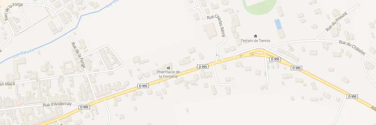 Plan du 15 Av du Général Sarrail à Sermaize-les-Bains