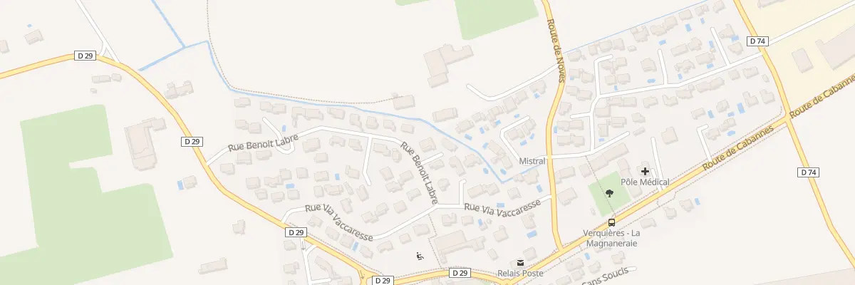 Plan du 15 Lot La Source à Verquières