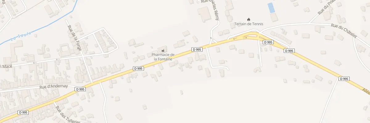 Plan du 16 Av du Général Sarrail à Sermaize-les-Bains