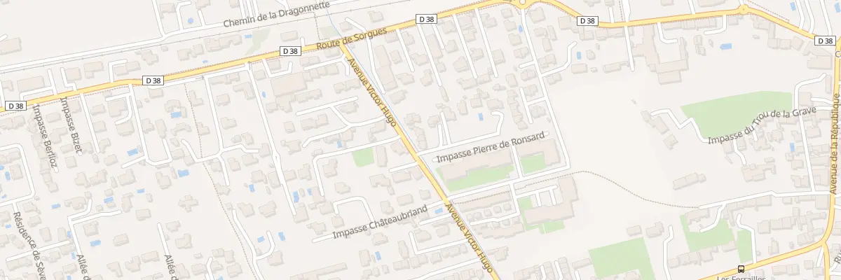 Plan du 350 Av des Poétes à Entraigues-sur-la-Sorgue