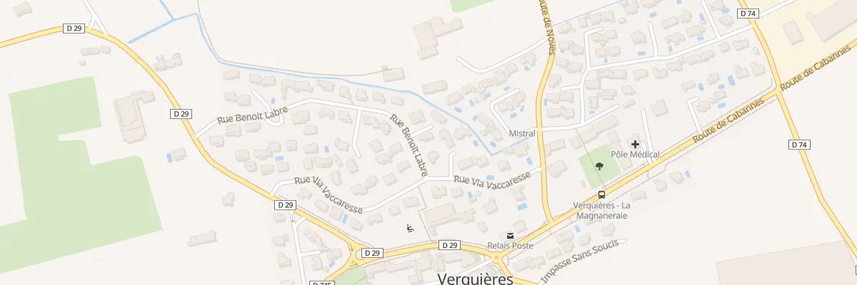 Plan du 11 Lot La Source à Verquières