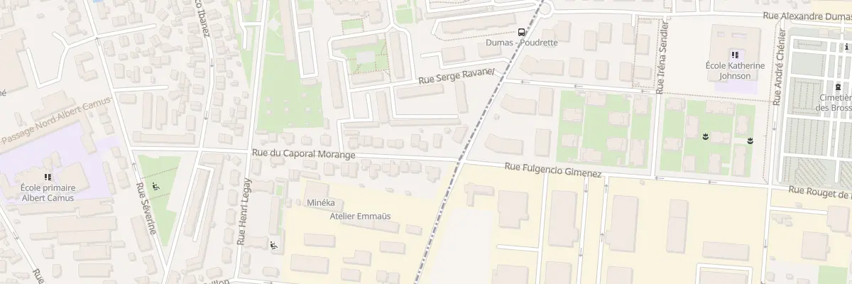 Plan du 29 Rue Caporal Morange à Villeurbanne