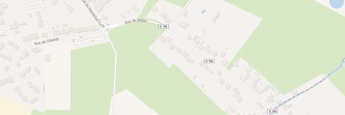 Plan du 12 Rue de Sedan à Glaire